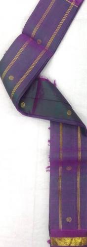 THIRUBHUVANAM PURE ZARI SILK SAREE 550MTS